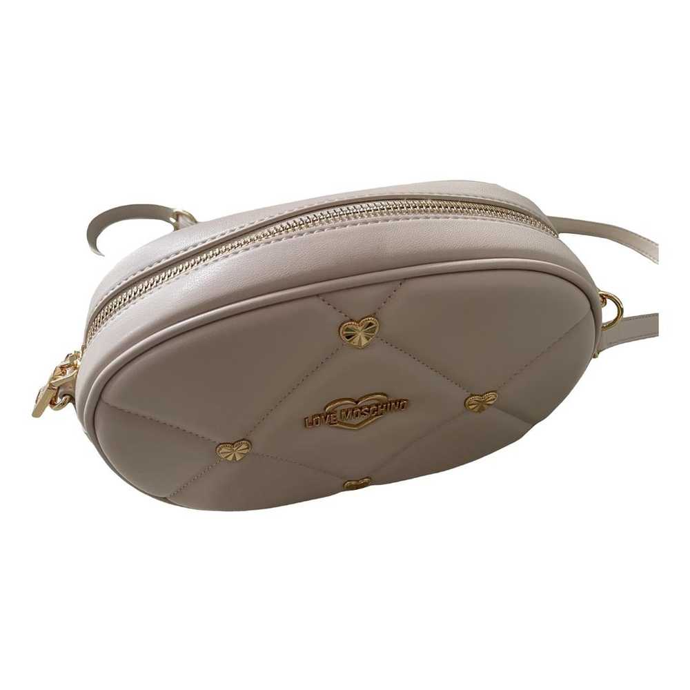 Moschino Love Leather crossbody bag