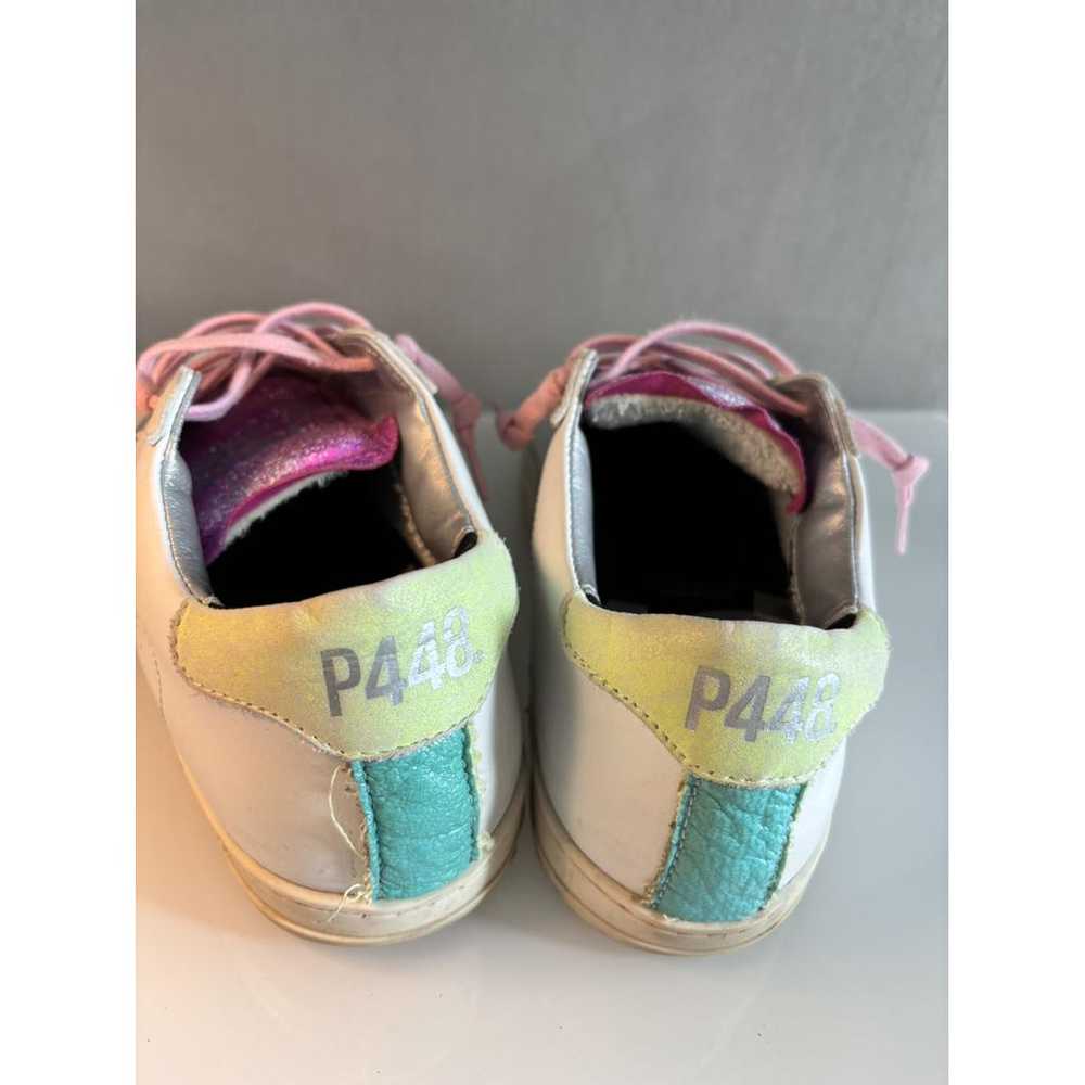 P448 Leather trainers - image 2