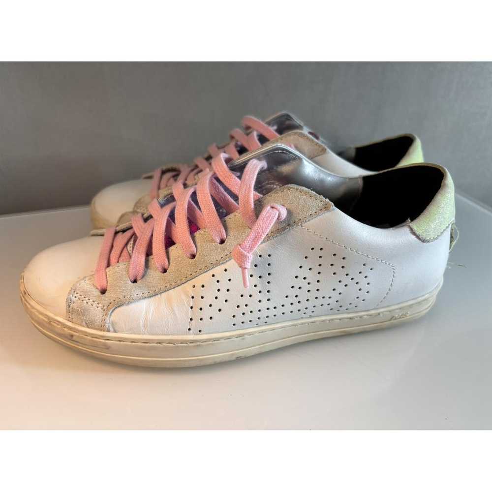 P448 Leather trainers - image 3