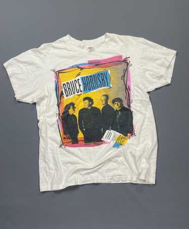 Vintage Bruce Willis and shops the Accelerators Premium Blues Band Shirt