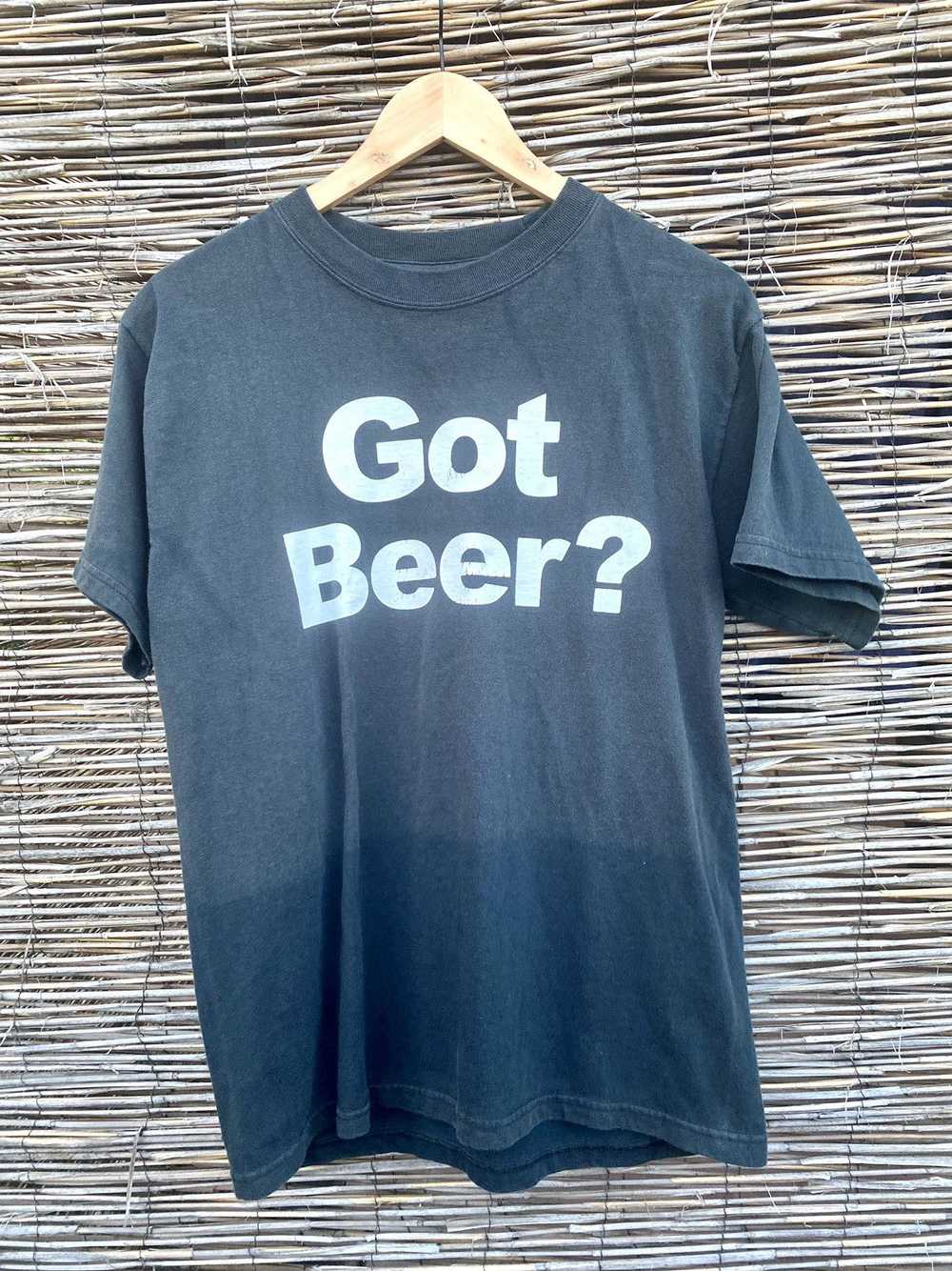 Hanes × Vintage Vintage GOT BEER? T-shirt - image 1