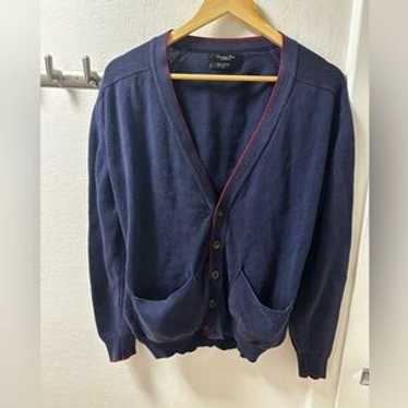 トップス 90's Christian Dior acrylic cardigan Vintage Christian Dior Cardigan Size XL Orlon Acrylic Knit