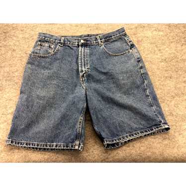 Vintage Member's Mark Shorts Men's Size 36 Blue D… - image 1