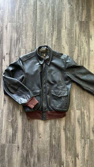 Eddie Bauer × Leather Jacket × Vintage Vintage 60s