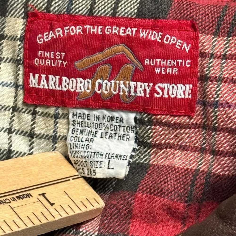 Marlboro Vintage 90s Marlboro Country Store Blue … - image 3