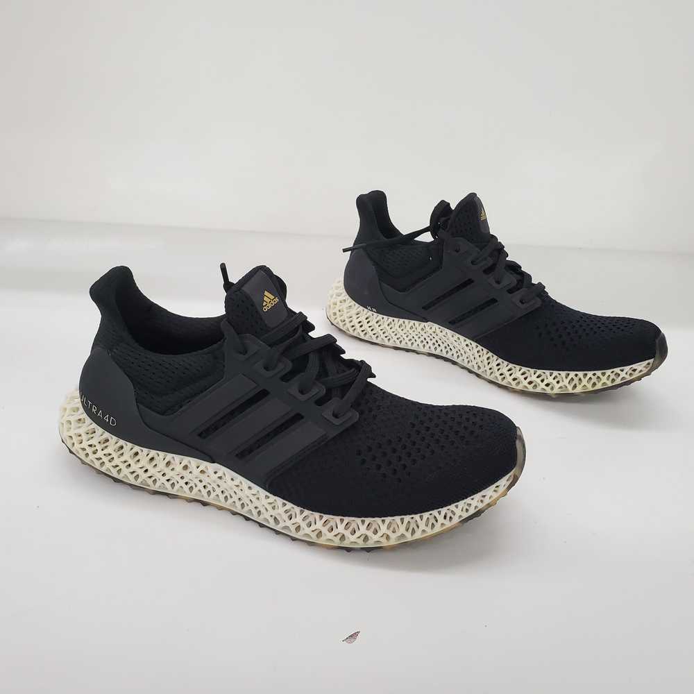 Adidas Men's Ultra 40 Black/Gold Low Top Running … - image 3