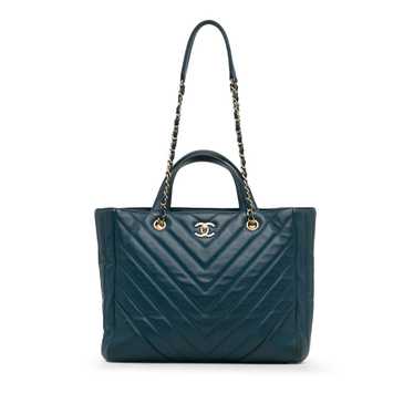 Chanel Chanel CC Chevron Calfskin Statement Shopp… - image 1