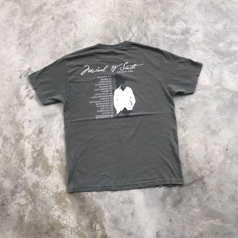 Band Tees × Vintage MICHAEL W SMITH HEALING RAIN … - image 5