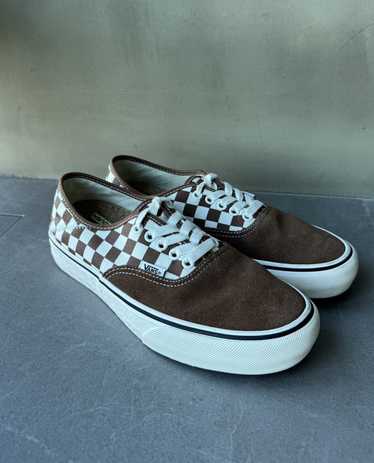 Vans Vans Authentic VR3 SF Brown Suede Checkboard 