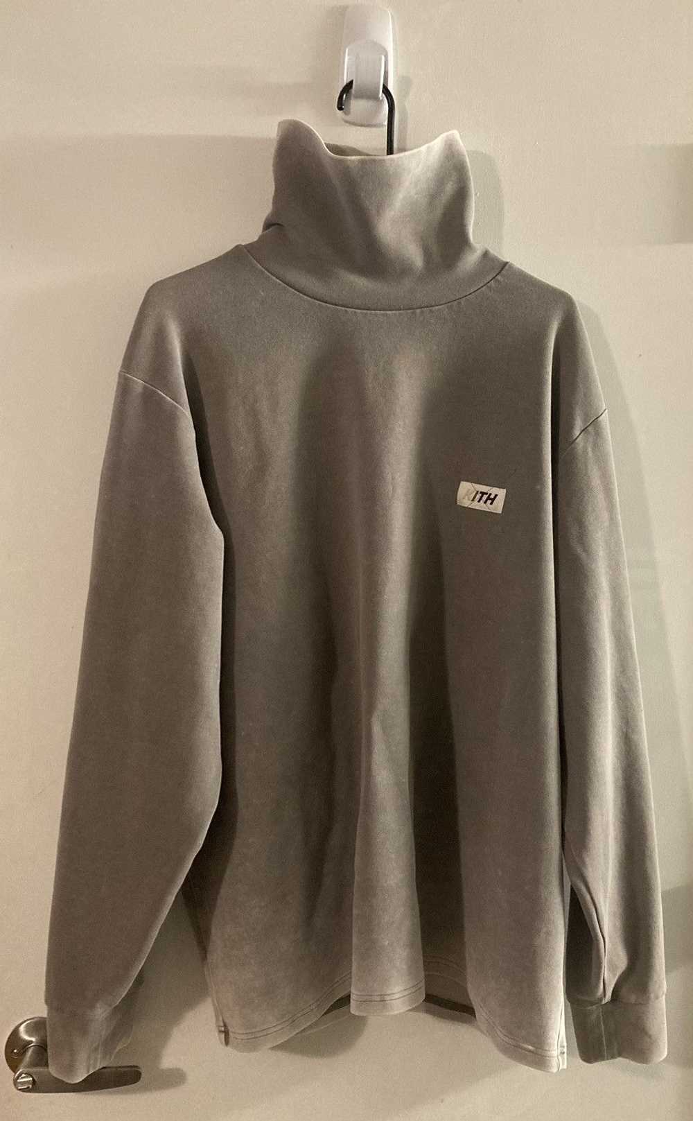 Kith Kith crystal wash gray turtleneck - image 1