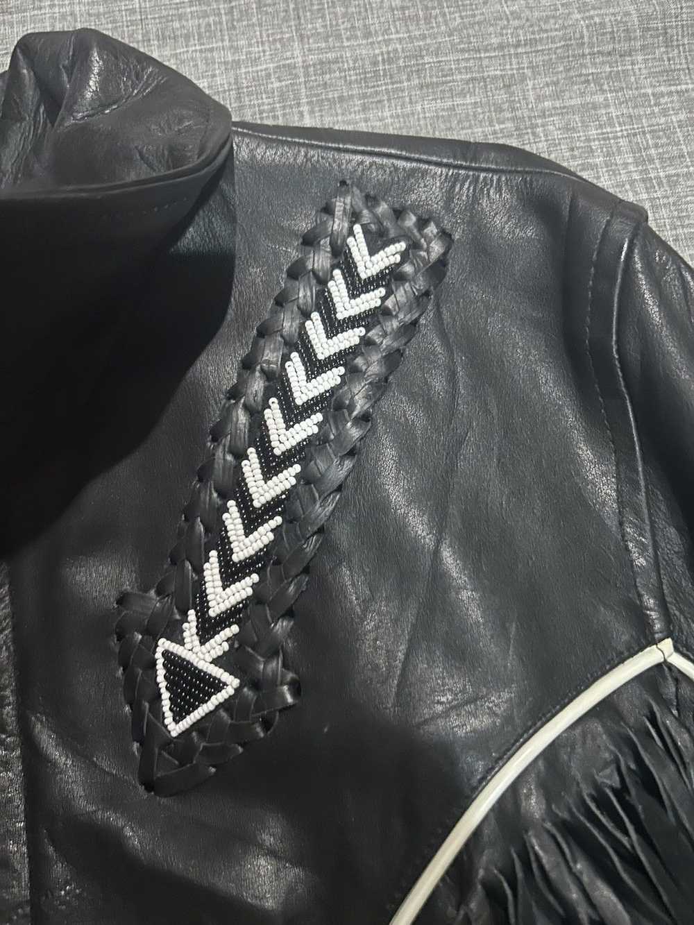 Genuine Leather × Vintage Bull Genuine Leather Ja… - image 4