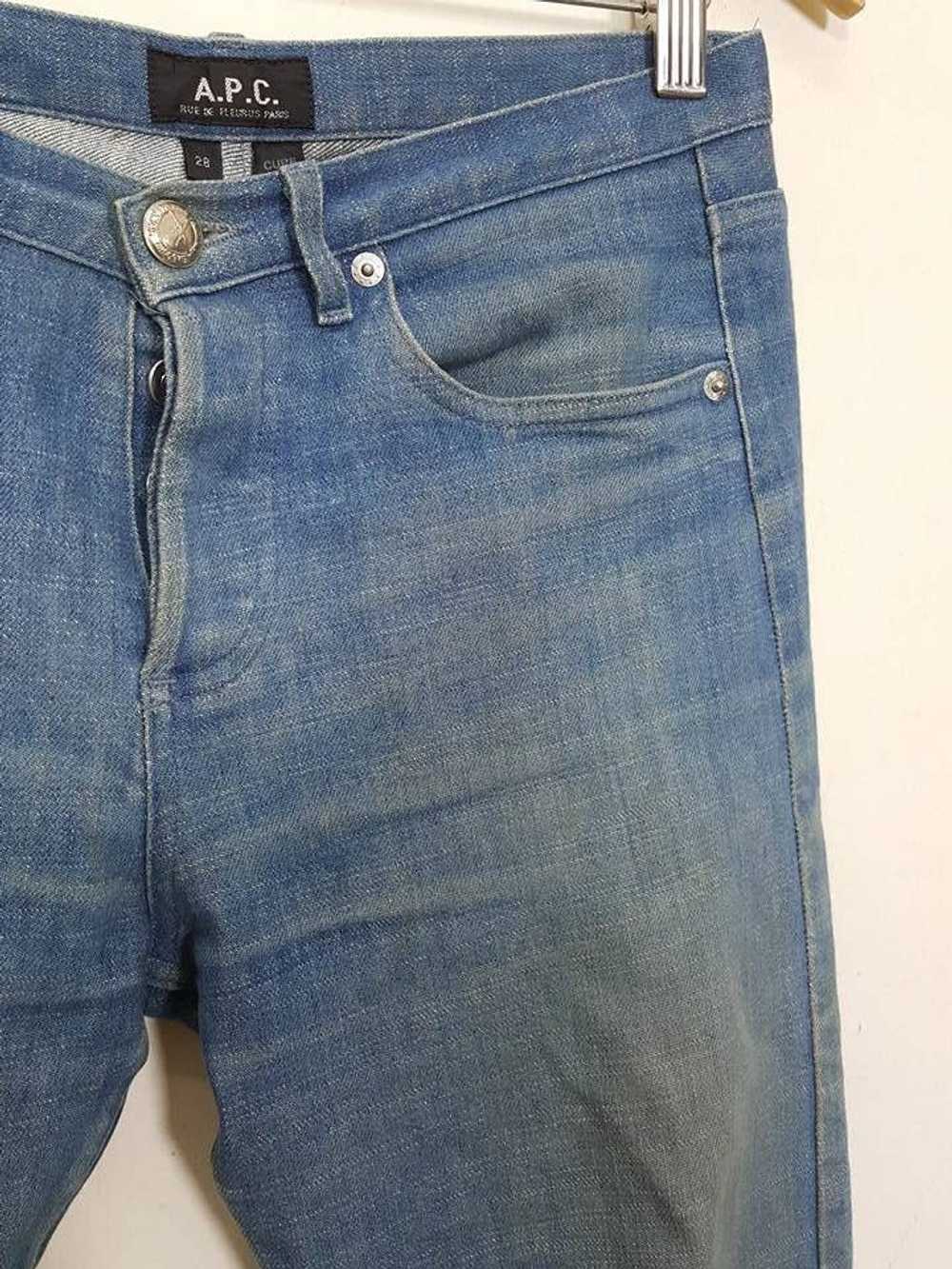 A.P.C. APC CURE Fly Button Denim Jean - image 4