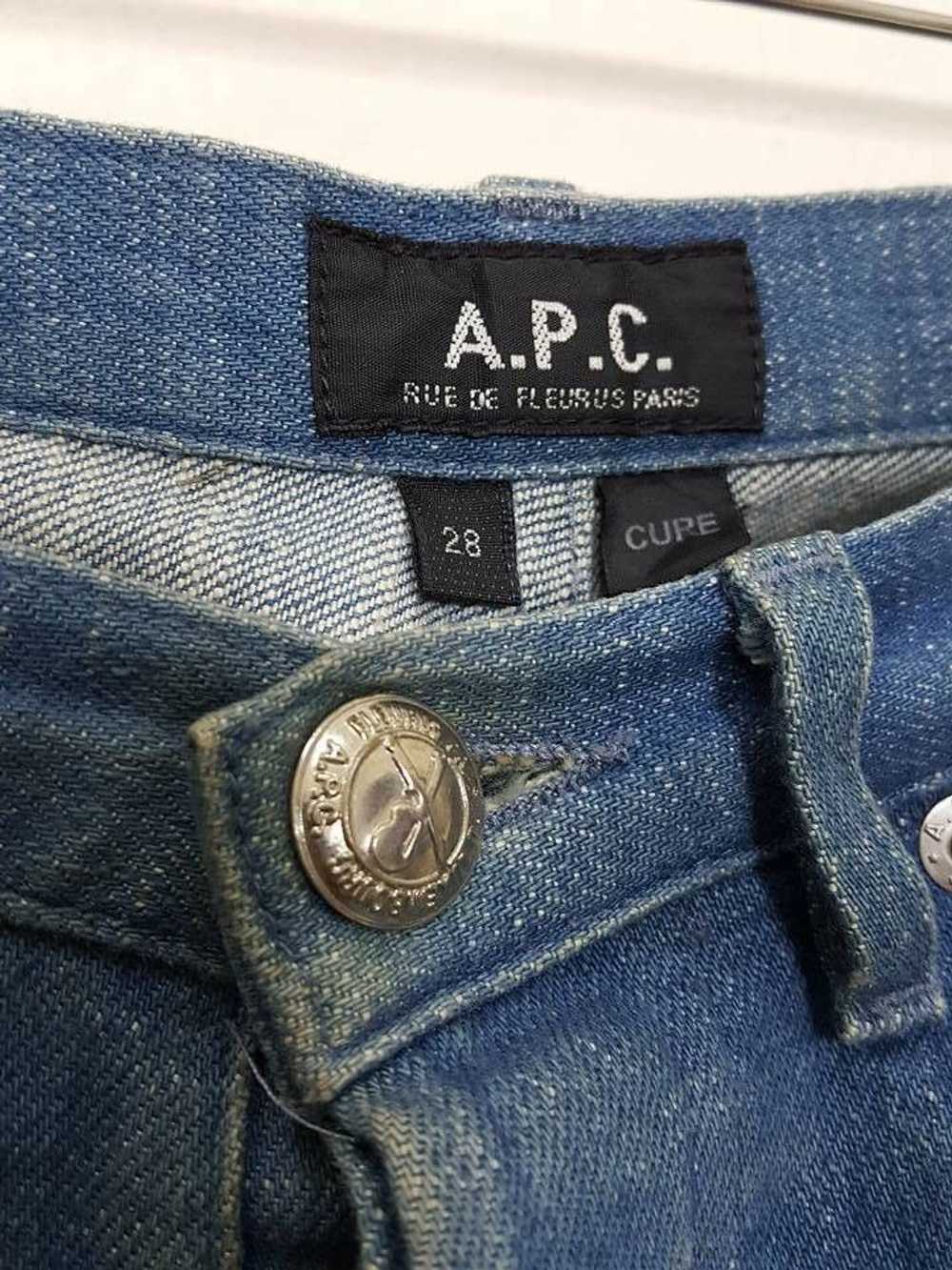 A.P.C. APC CURE Fly Button Denim Jean - image 8