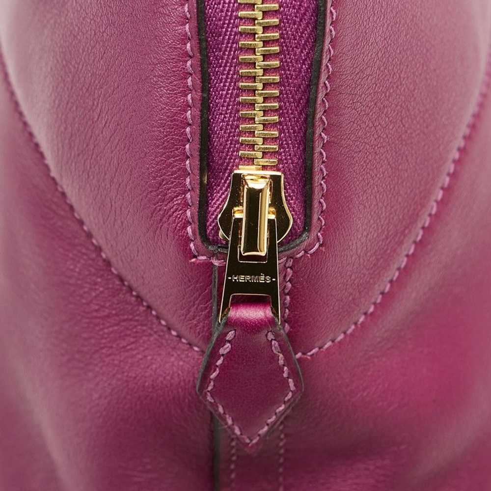 Hermes Hermes Hermes Bolide 27 Handbag Swift Purp… - image 6