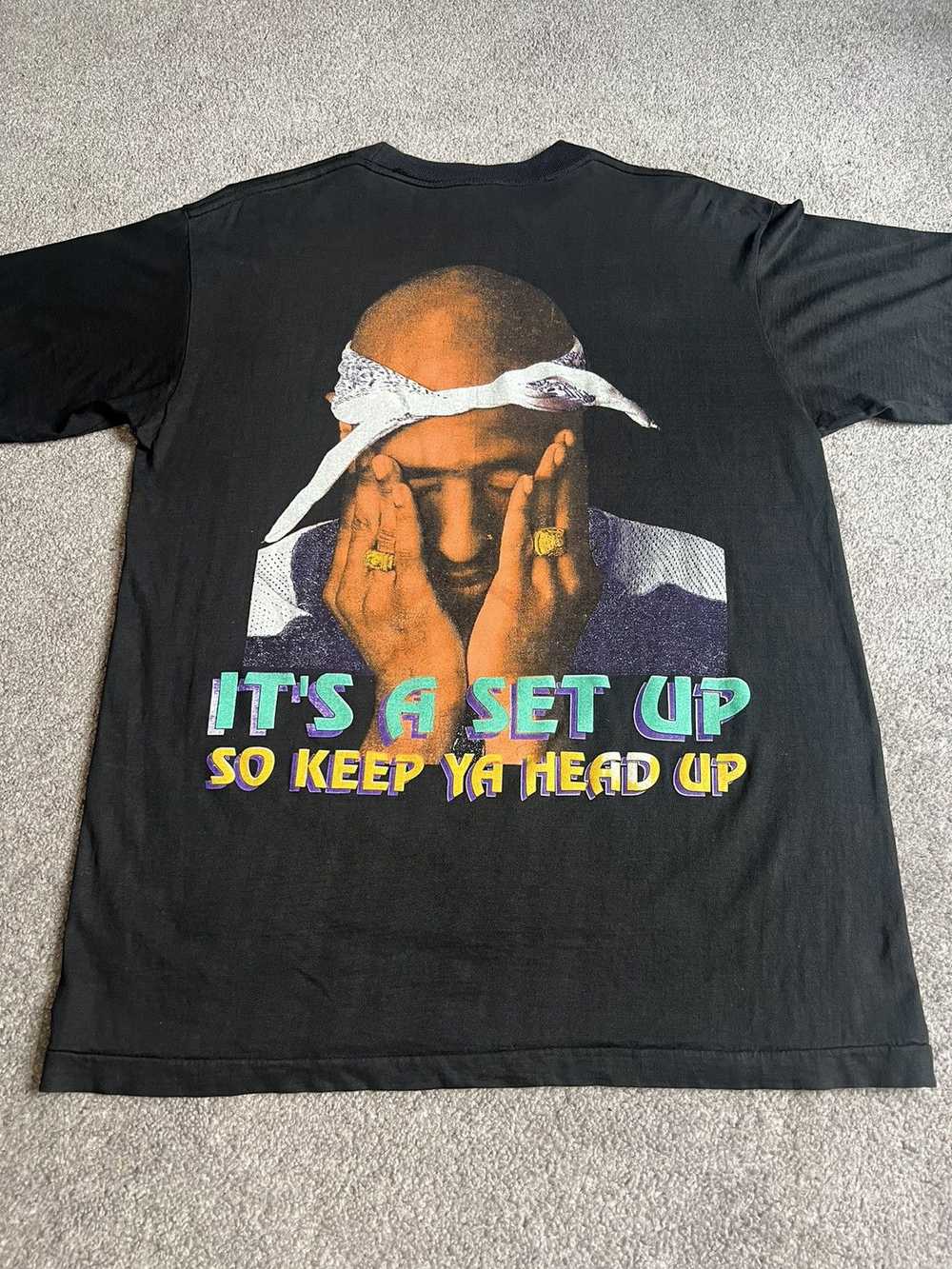 Rap Tees × Vintage 1990s Tupac 2pac Shakur Dear M… - image 5