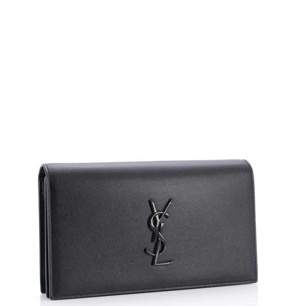 Saint Laurent Leather clutch bag - image 2