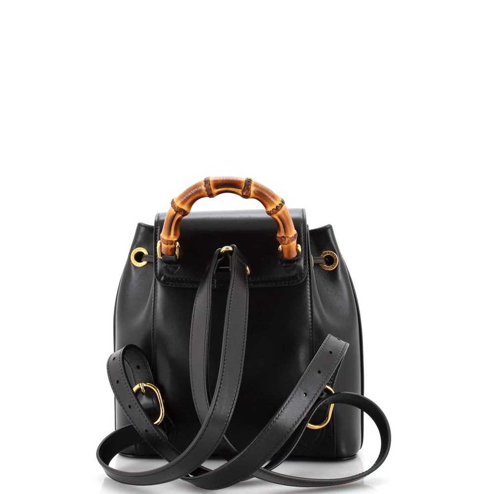 Gucci Leather backpack - image 3