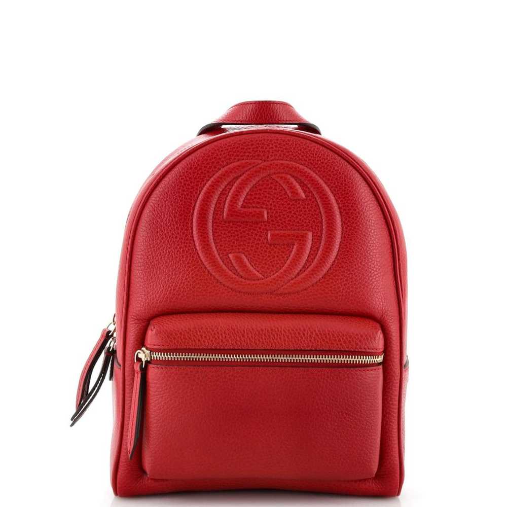 Gucci Leather backpack - image 1