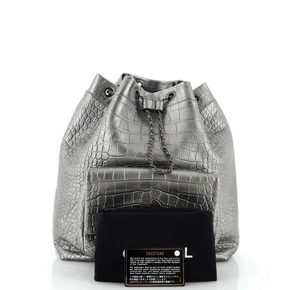 Chanel Leather backpack - image 2