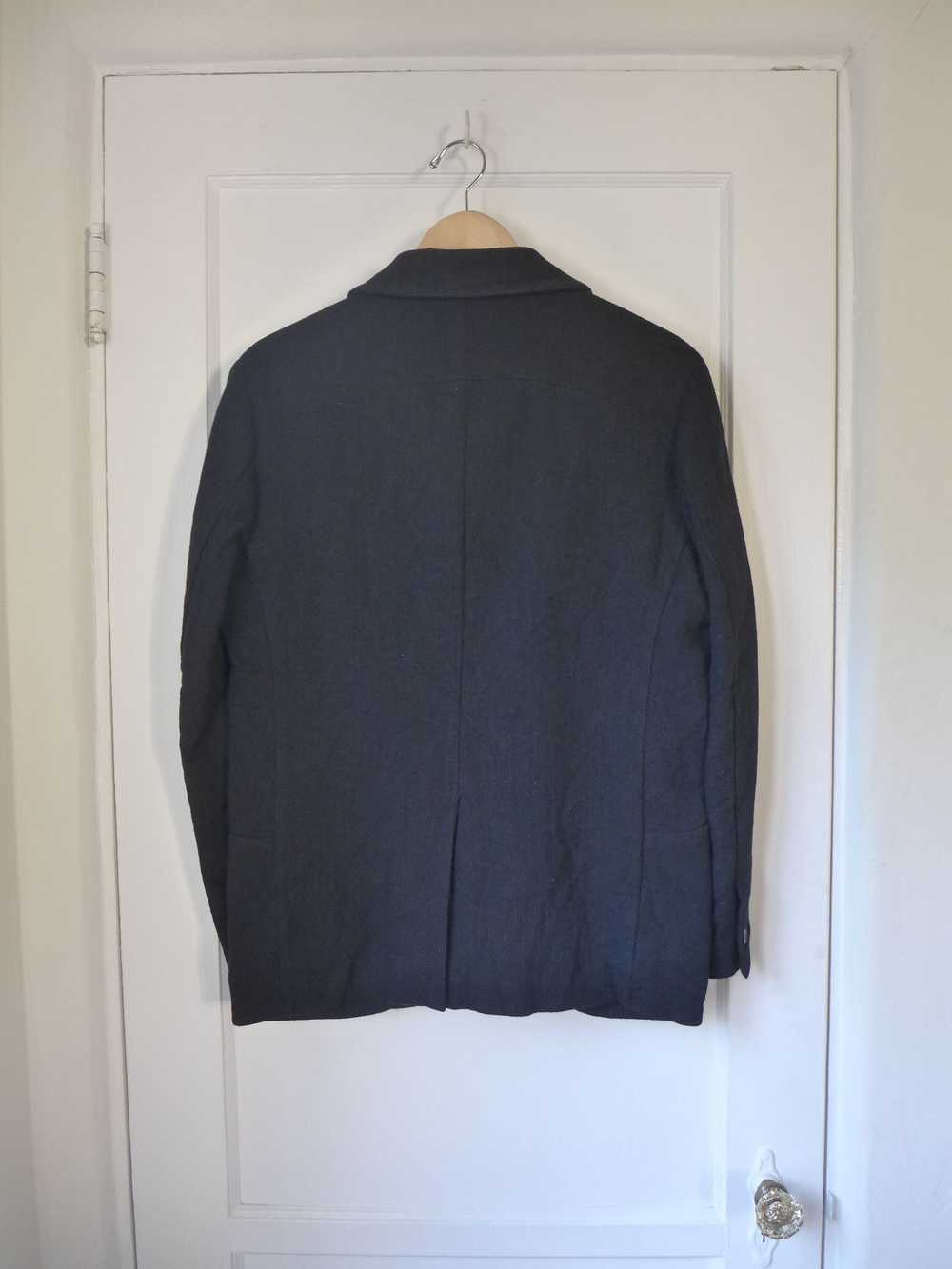 Kazuyuki Kumagai Attachment Crinkled Blazer, Blac… - image 3