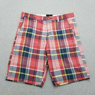 Hurley Hurley Shorts Mens 34 Plaid Casual Chino P… - image 1