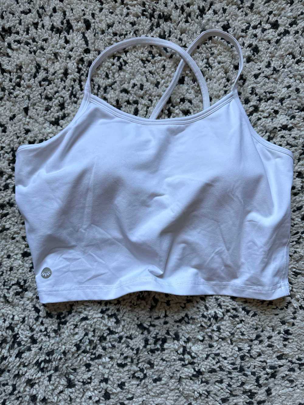 Senita Athletics Ava Crop Top - White - - image 3