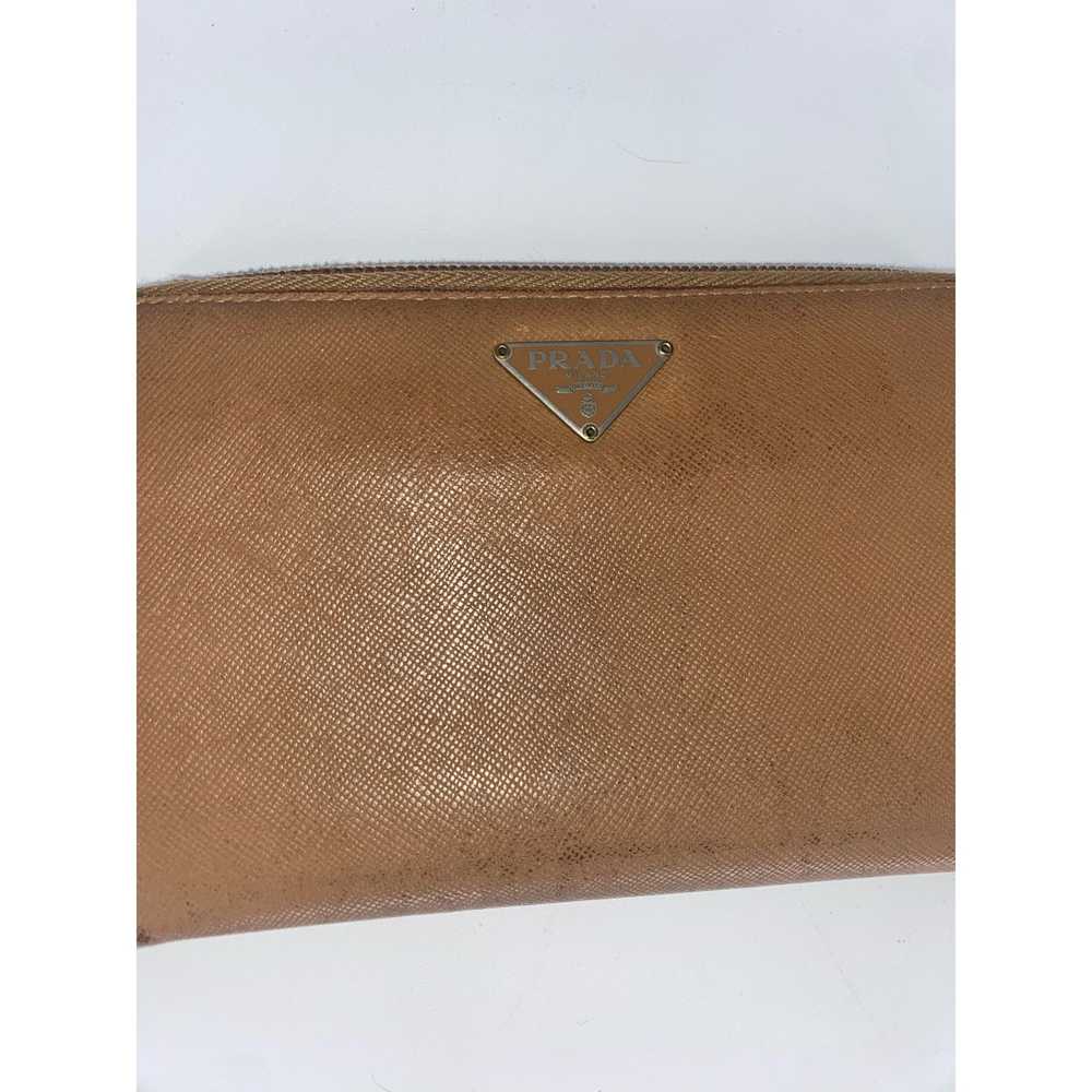 Prada Prada Long Wallet Round Zip - image 2