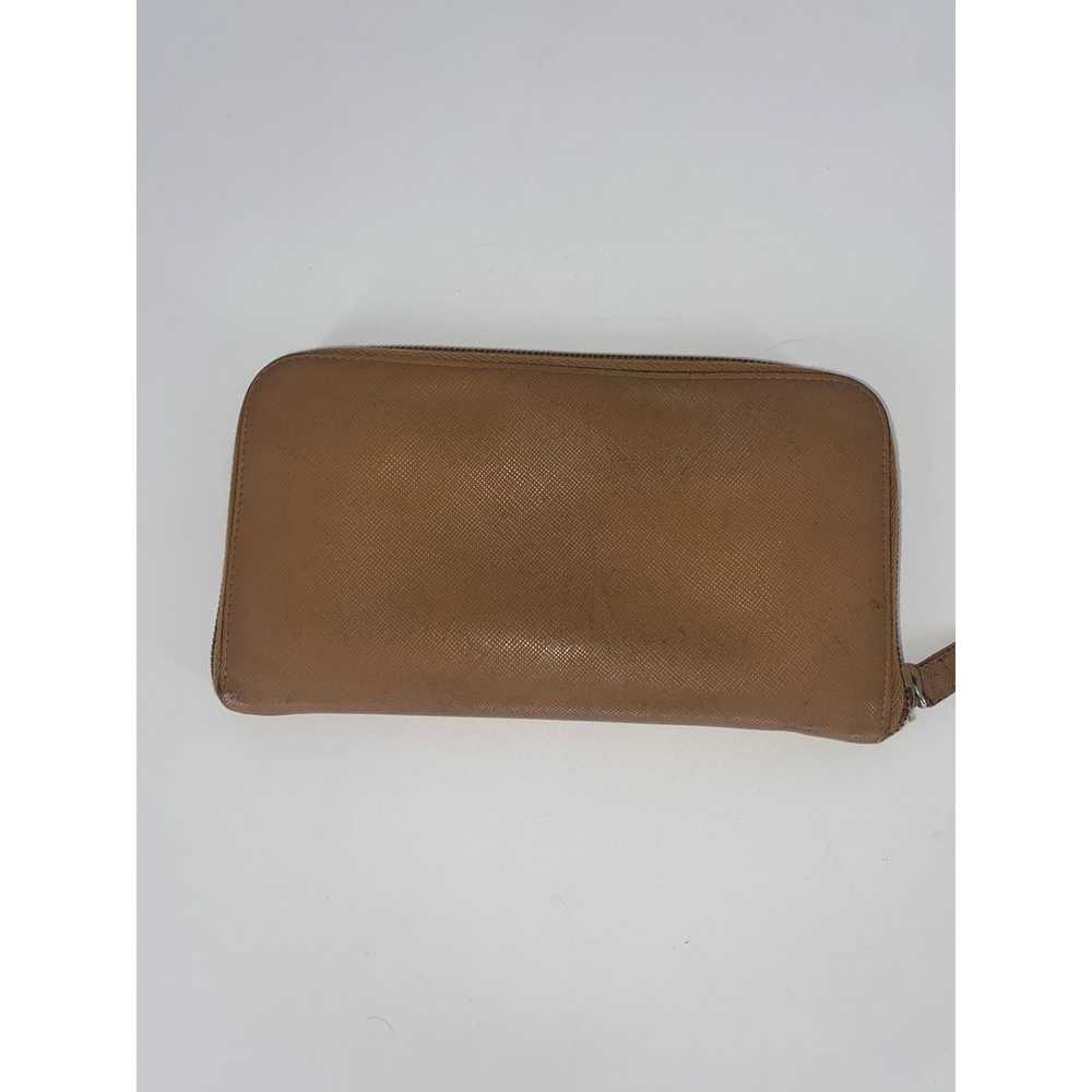 Prada Prada Long Wallet Round Zip - image 5