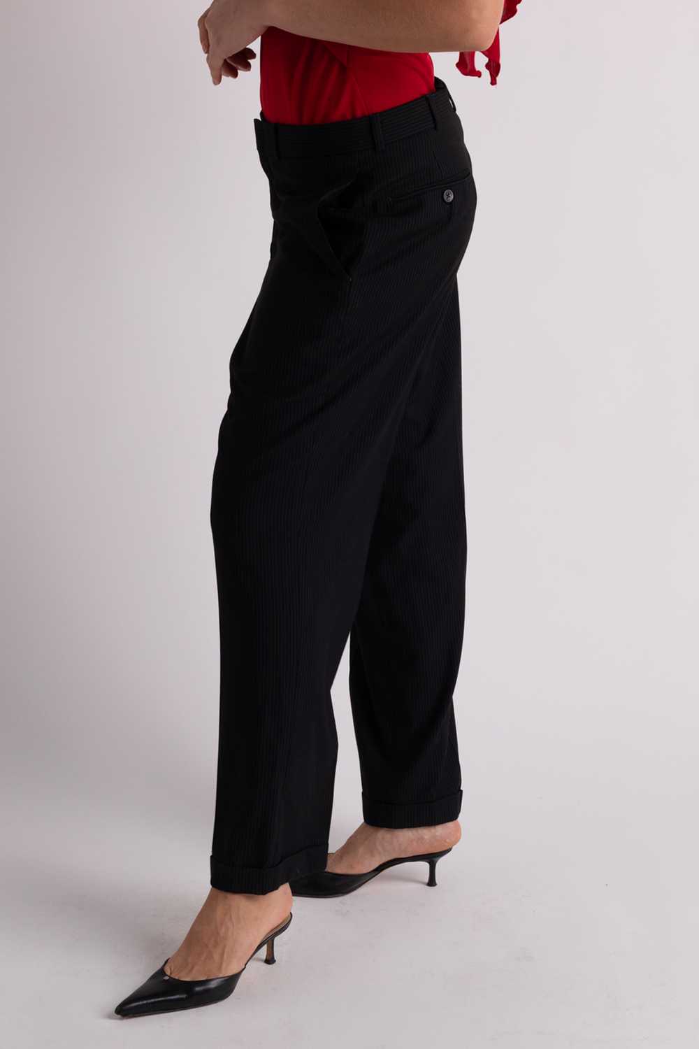 Vintage Billy London Pin Stripe Trousers - image 4