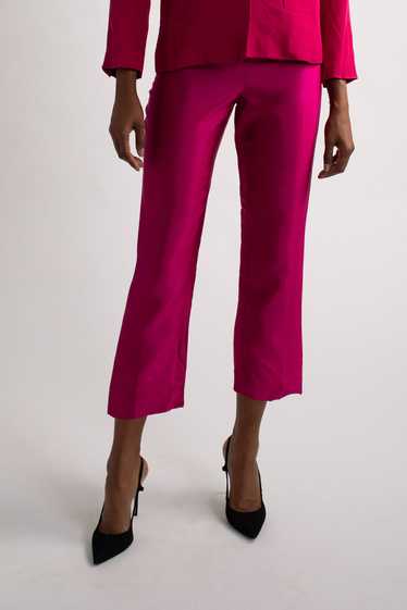 Vintage Jones NY Fuchsia Cropped Trousers