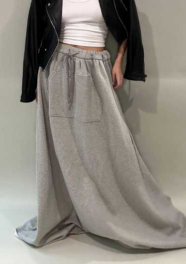 Jersey Knit Maxi Skirt