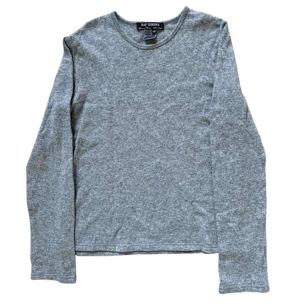 Raf Simons Grey L/S AW99 Sz Medium - image 1