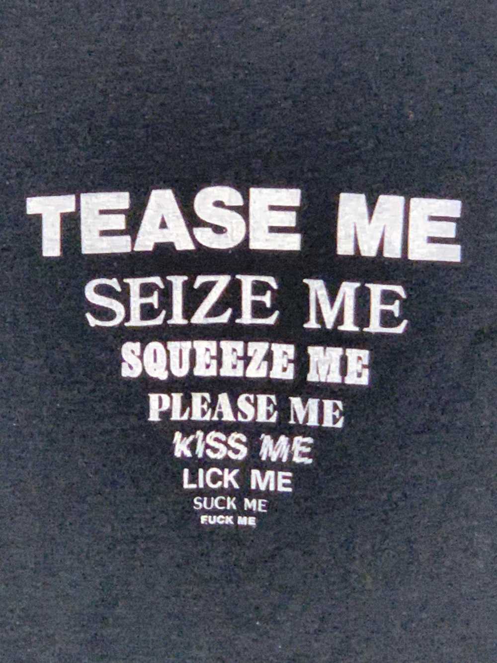 Vintage 70’s Tease Me T-Shirt - image 3