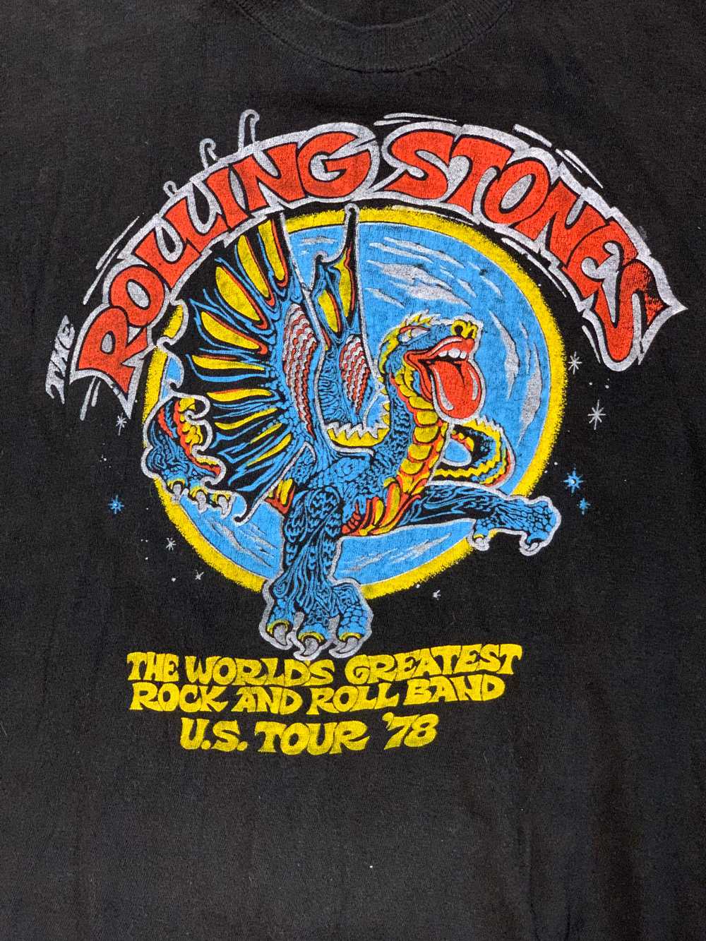 Vintage 70’s Rolling Stones US Tour T-Shirt - image 4