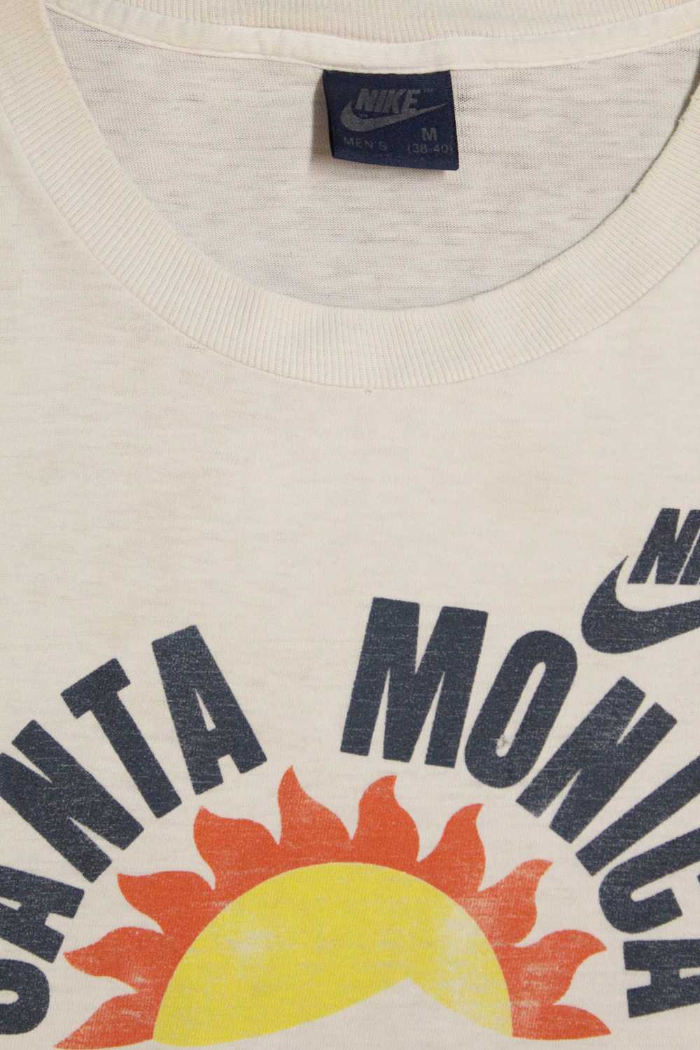 Vintage 1980's Nike Santa Monica Track Club T-Shi… - image 3