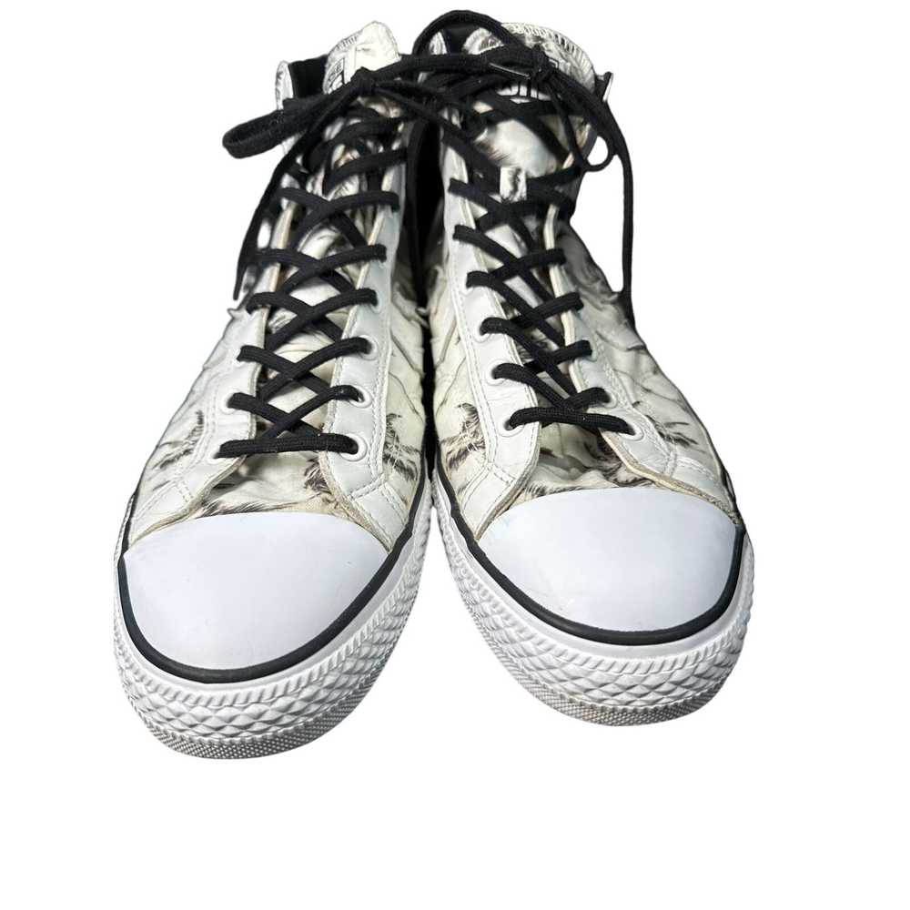 Converse Converse white Hi Top Canvas Sneakers pa… - image 3