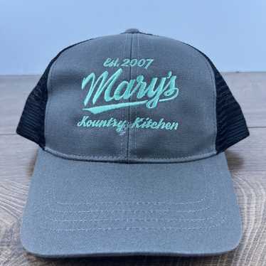 Other Marys Kountry Kitchen Hat Gray Cap Adjustab… - image 1