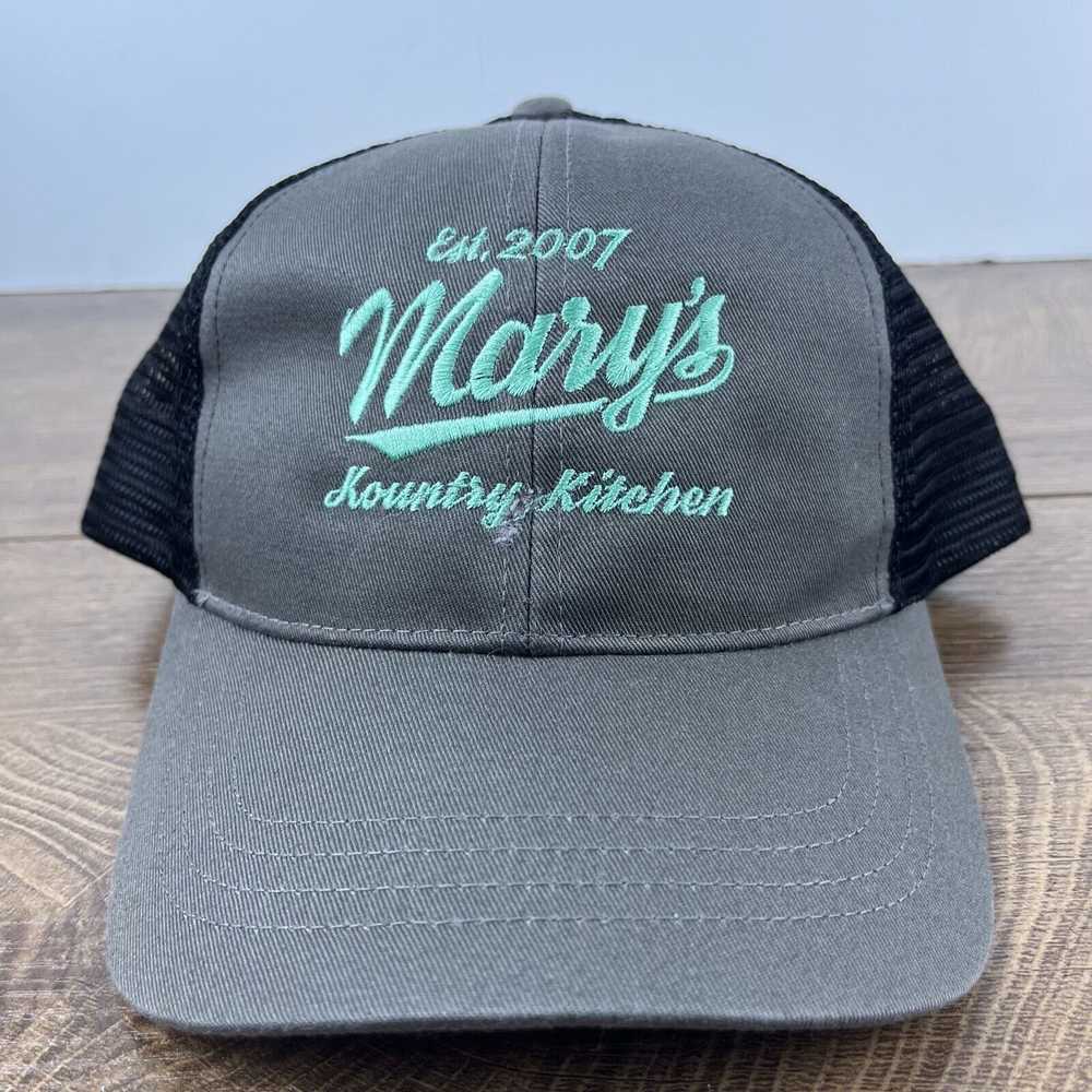 Other Marys Kountry Kitchen Hat Gray Cap Adjustab… - image 2