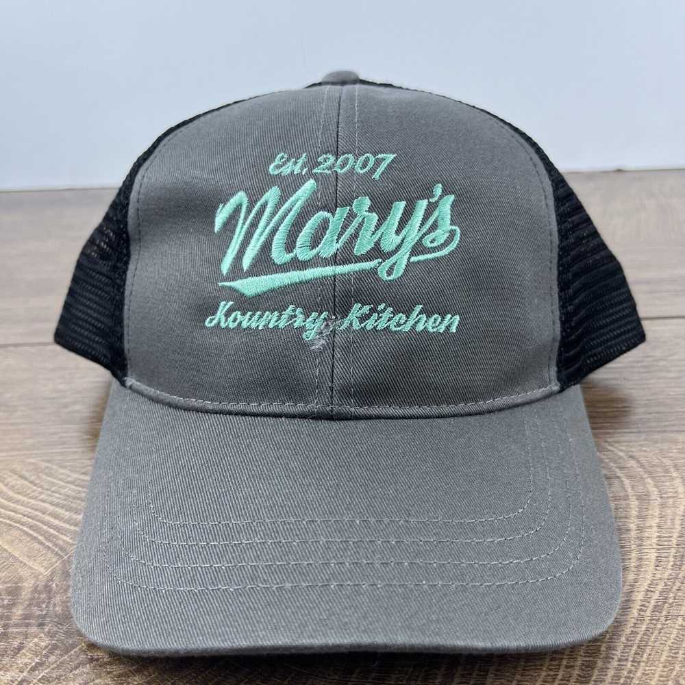 Other Marys Kountry Kitchen Hat Gray Cap Adjustab… - image 3