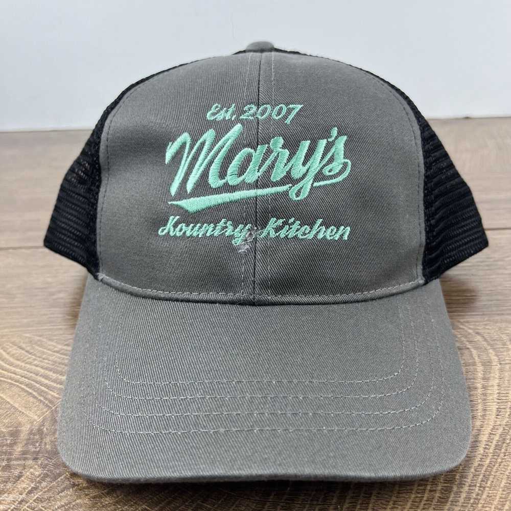 Other Marys Kountry Kitchen Hat Gray Cap Adjustab… - image 4