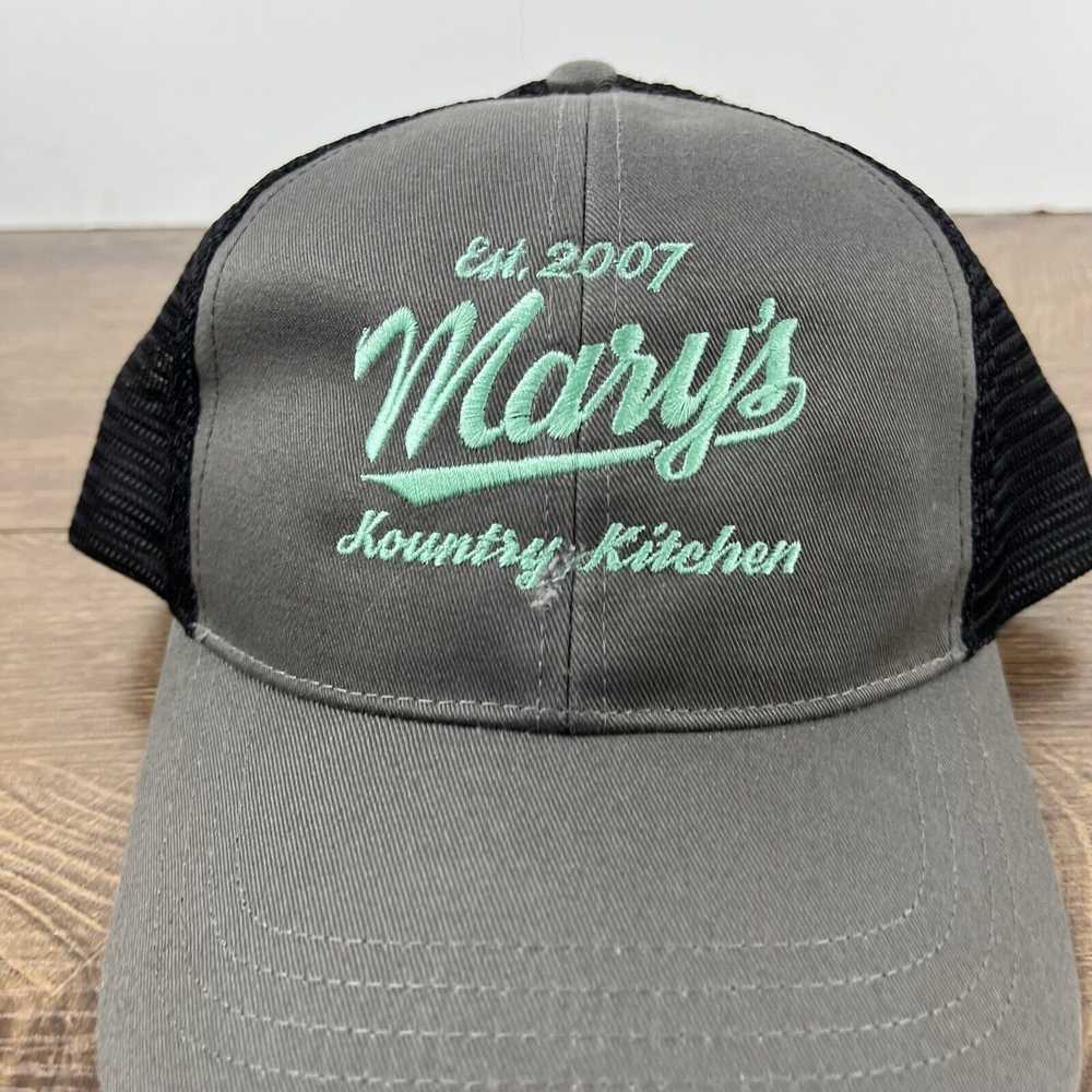 Other Marys Kountry Kitchen Hat Gray Cap Adjustab… - image 6