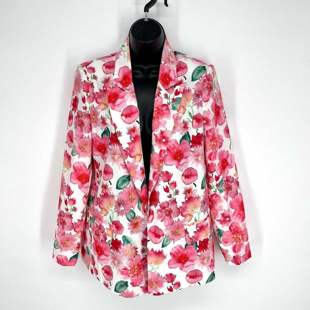 Other Staccato Callie Open Front Floral Blazer SZ… - image 1