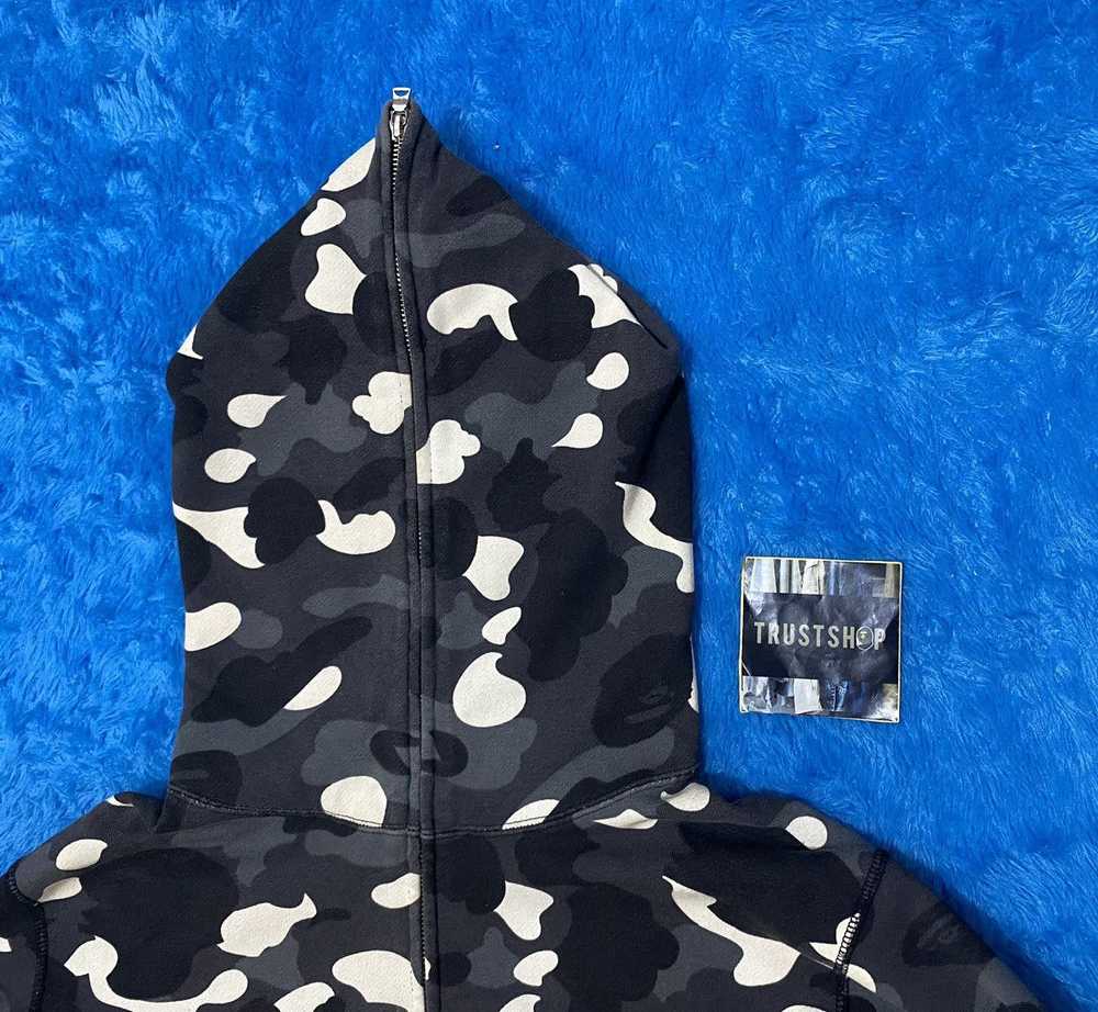 Bape Bape Fullzip Hoodie Shark embriodered GITD - image 10