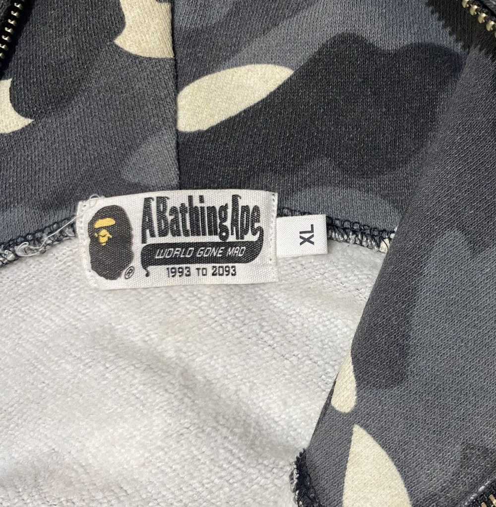 Bape Bape Fullzip Hoodie Shark embriodered GITD - image 9