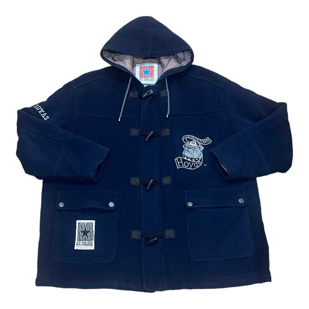 Georgetown Hoyas Hooded Toggle Coat sz XXL - image 1