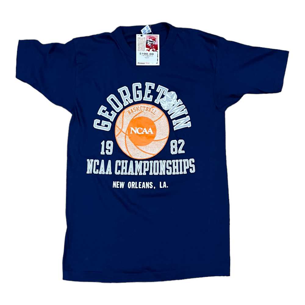 1982 Georgetown Hoyas Tshirt size M - image 1