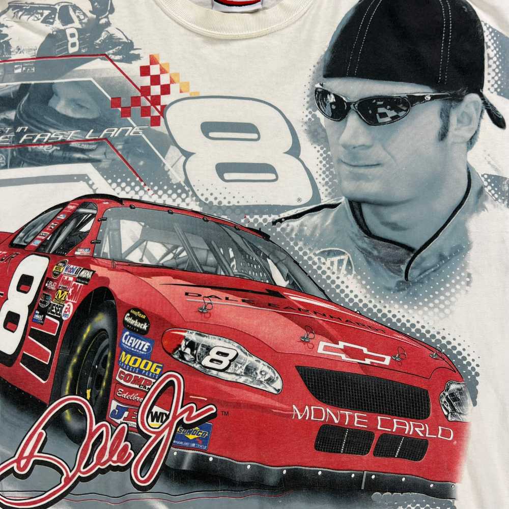 90s Nascar Dale Earnhardt Jr. All over print AOP … - image 2