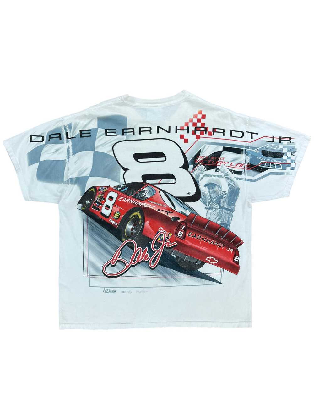 90s Nascar Dale Earnhardt Jr. All over print AOP … - image 4