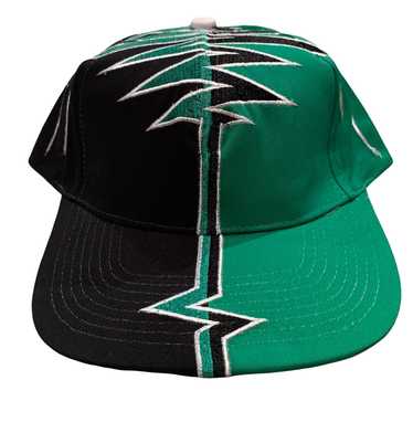 Custom Shockwave Black Green SnapBack Blank