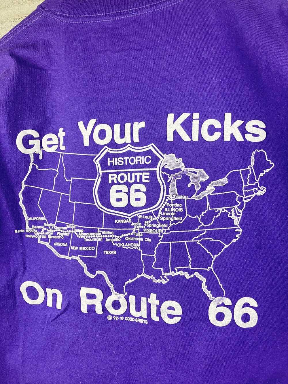 Route 66 × Vintage Vintage 1990s Route 66 Get You… - image 2